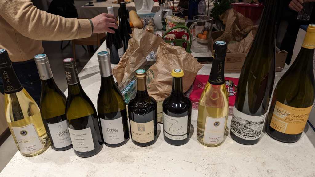 wine bottles for new year’s eve